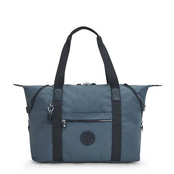 Kipling Art Medium Iconic Tote Bags Nocturnal Grey | CA 1767NW